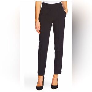 Vince Camuto High Waist Pintuck Black Pant